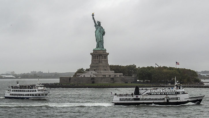 ferry estatua de la libertad gratis